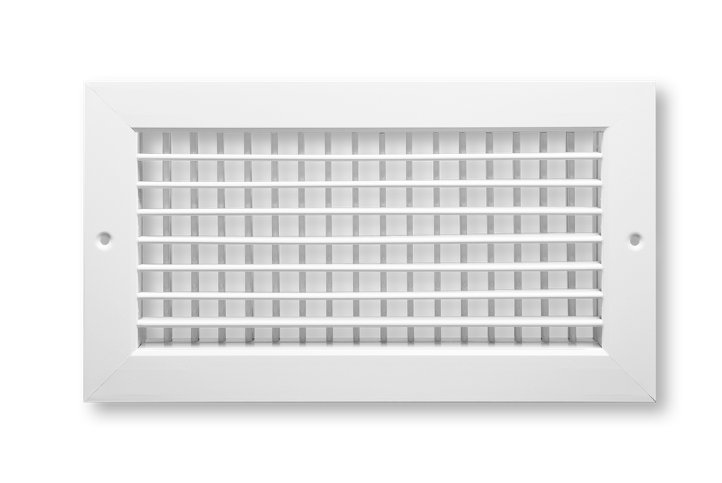 [DAHV] Double Deflection Supply Grille - Horizonal Front (White)