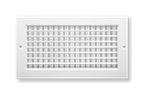 Double Deflection Supply Grille - Horizonal Front