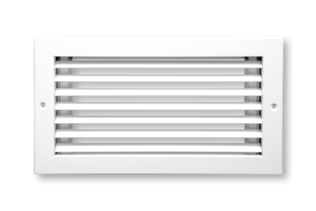 [DARHE-30] 30º Extruded Return Air Grille (White)