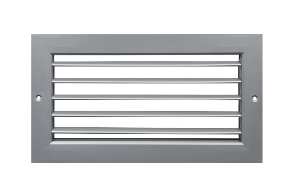 [DARH1-S] Return Air Grille w/ 0° Deflection & 1" Blade Spacing (White)