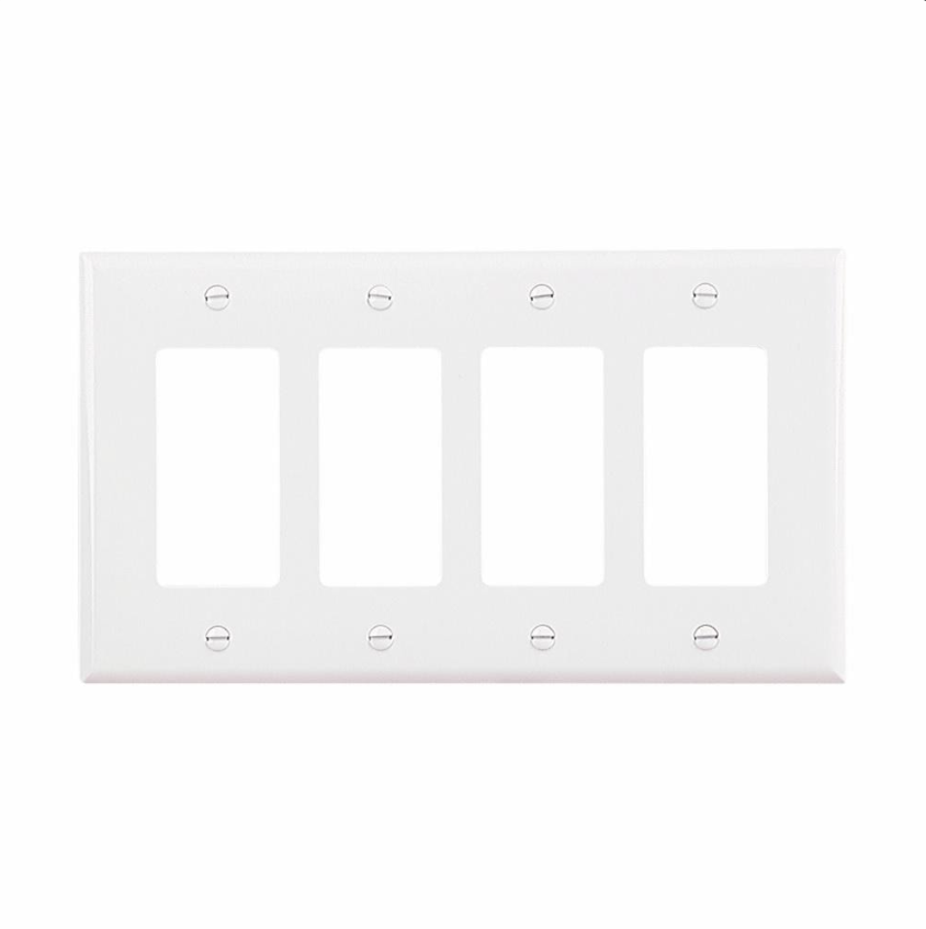 Arrow Hart | Decorator Wallplate 4-Gangs