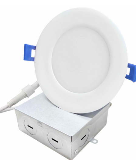 [SA-HL-10011W3C] 4" Round LED Slim Recessed Downlight 3Way CCT - Wet Location
