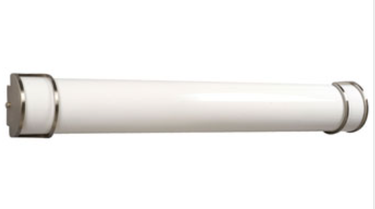 [SA-LG-001-GL36BN36W3K]  36" VANITY BN LED - LED Vanity Light - Brushed Nickel w/ Satin White Acrylic Lens 100-277V