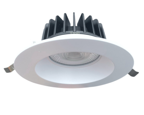 6" Round LED Regressed Downlight, 24W, 5CCT, White