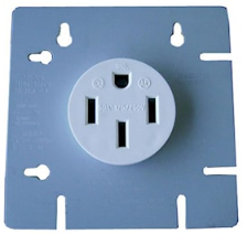 [SA-ED-0048-ort8350wh] ORTECH 50A DRYER RECEPTACLE