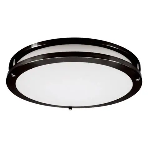 15″ Slim Flush Mount – 5Way CCT & Power Adjustable | 2 Ring