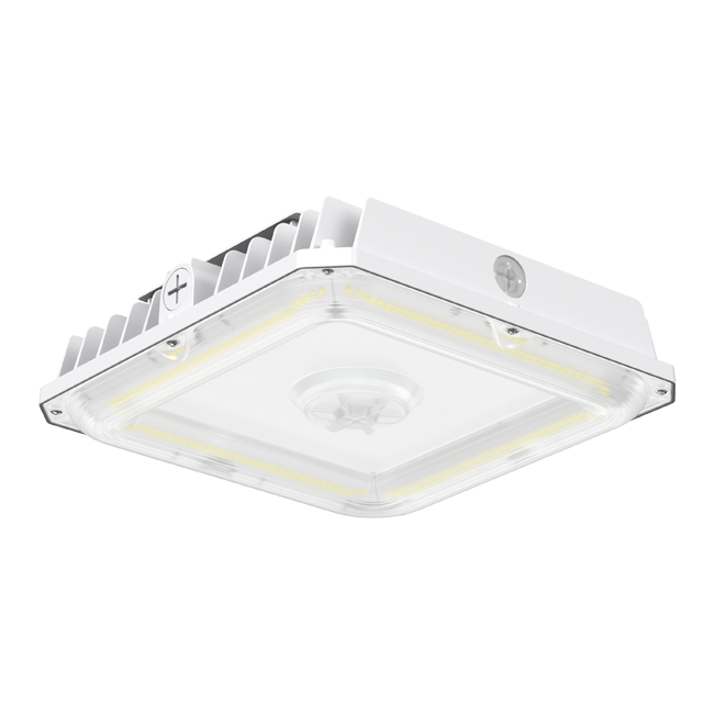 [SA-LV-0096-WH] Garage Canopy LED – CCT & Power Adjustable (White)