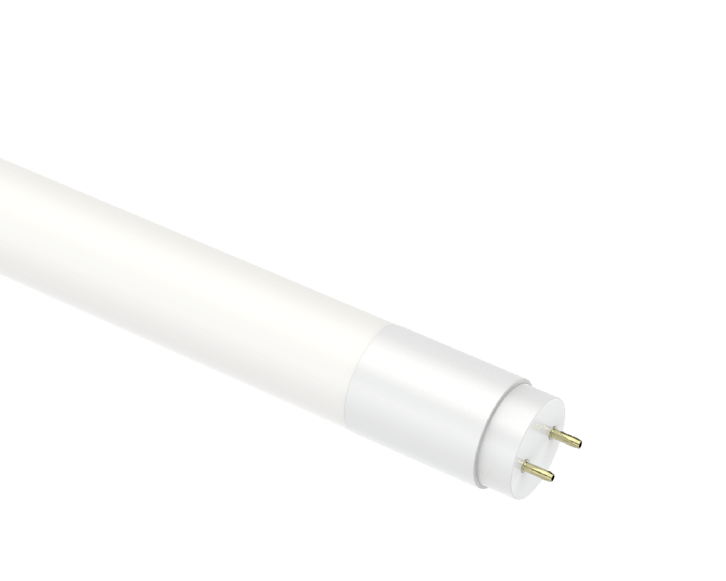 4FT T8 Glass LED Tube with Plastic Coating – 15W