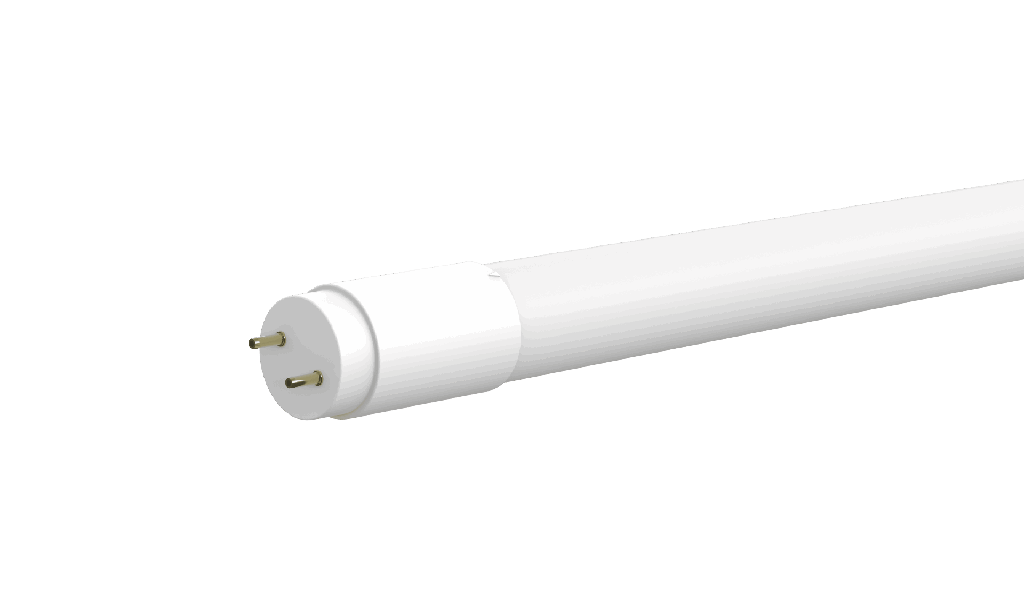 4FT T8 Glass LED Tube with Plastic Coating – 18W