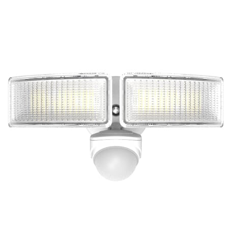 [SA-LV-0119-WH] Motion Security Light – 5CCT Adjustable – 2X12W (White)