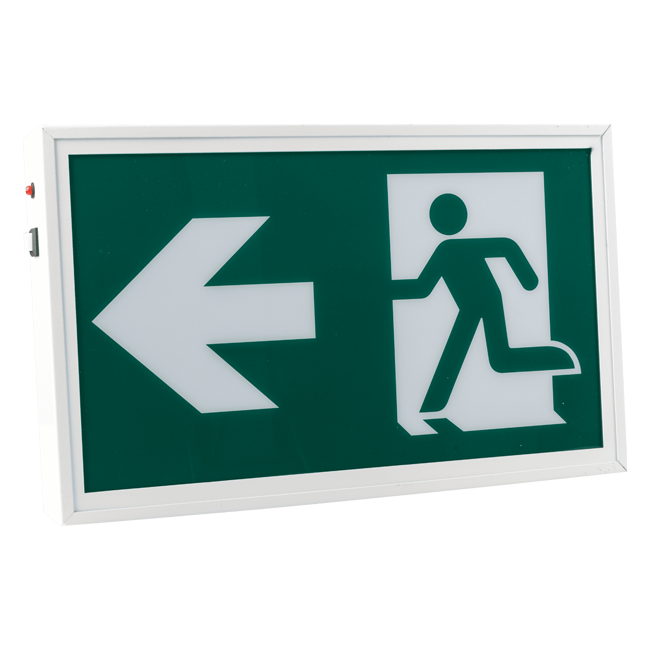 Steel Running Man Sign