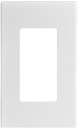 Screwless 1 Gang Wallplate 