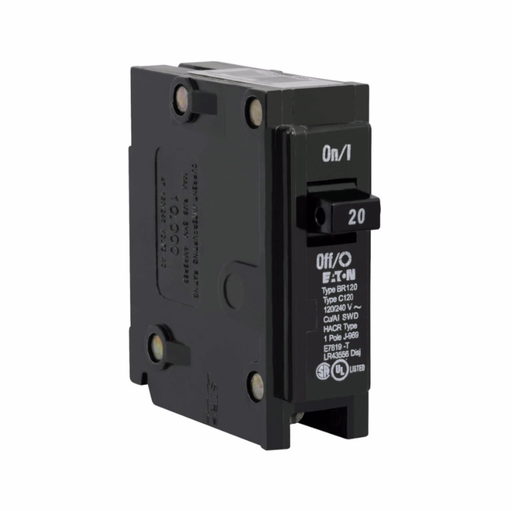 [CUHBR120] EATON Molded Case Circuit Breaker 1 Pole 20A
