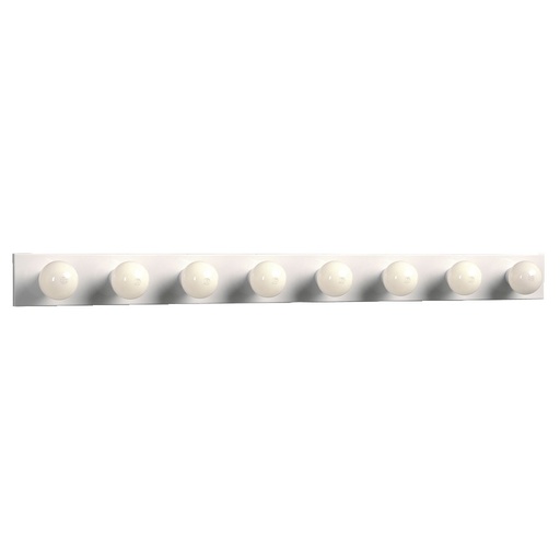 [718200WH] 8-Light Vanity Bar