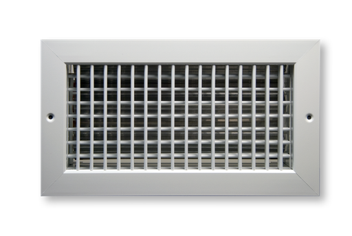 Double Deflection Supply Register - Vertical Front - OBD 