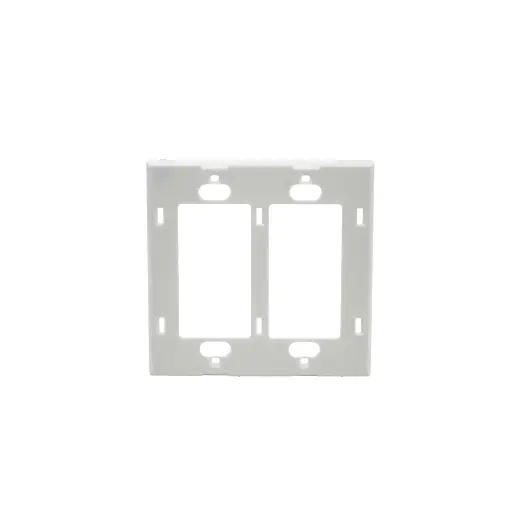 2 gang Screwless Wall plate
